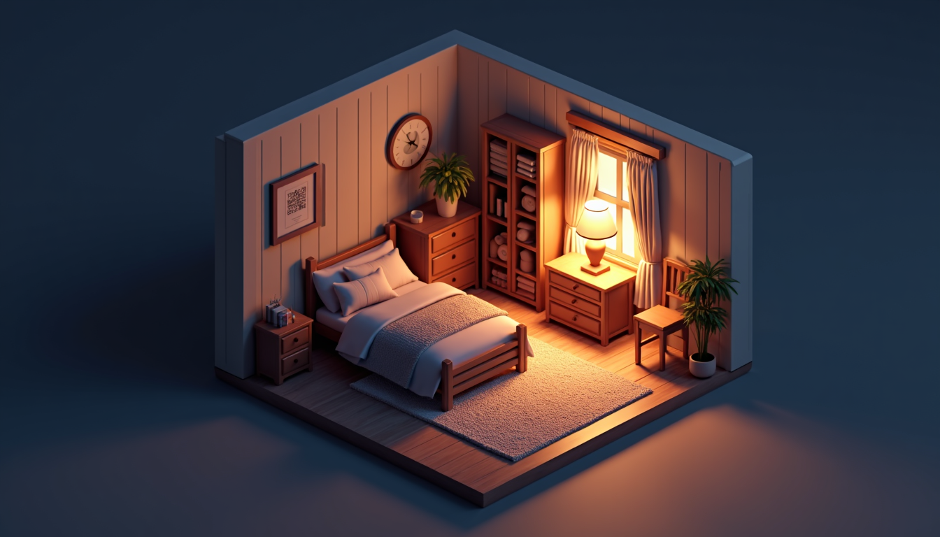 Un copil zâmbitor dormind liniștit cu un mesaj scurt de noapte buna pe o imagine digitală